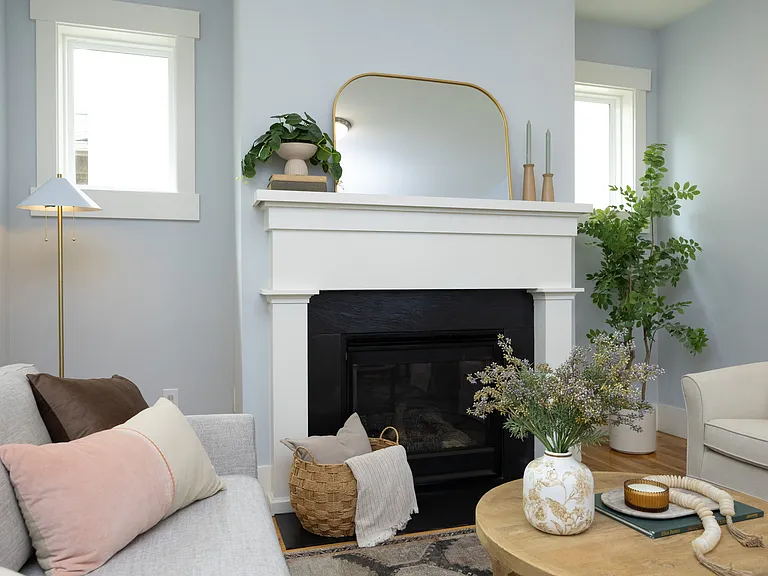Fireplace in Living Room