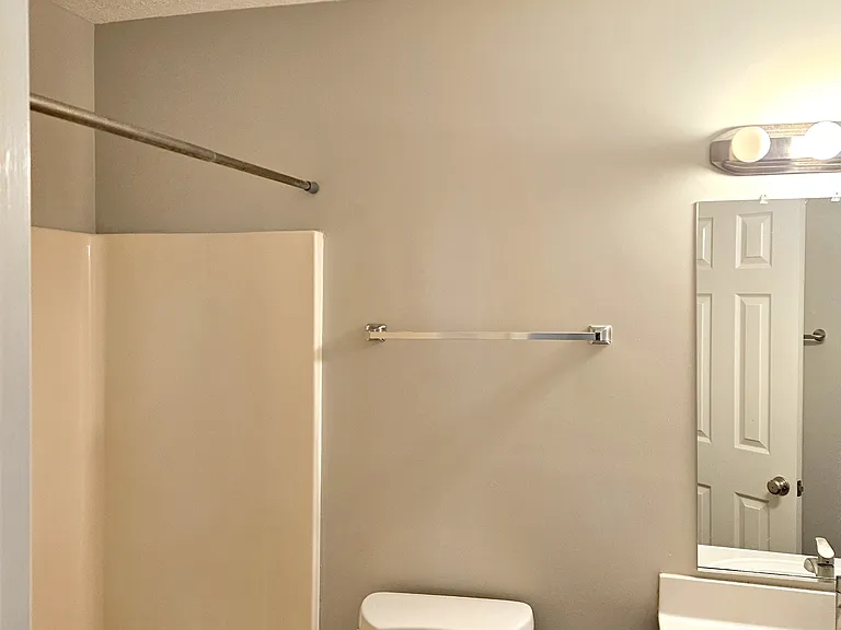 Master bathroom just repainted.