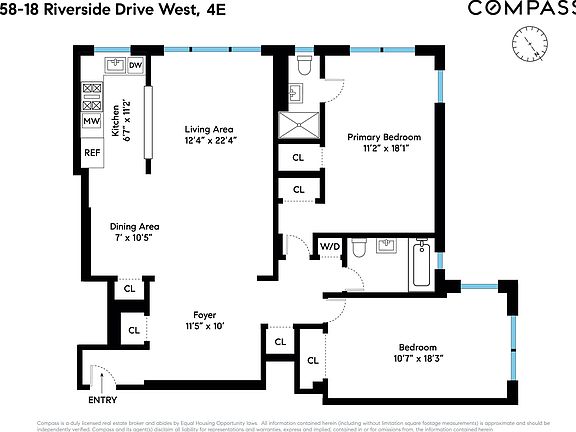 2nd image of 158-18 Riverside Dr W #4E50