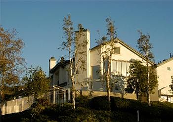 Condo located on the corner