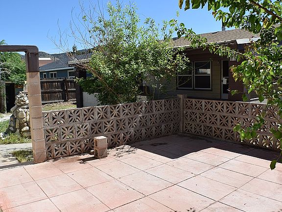 spacious patio