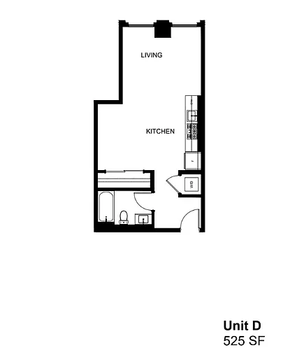 Floor plan D D-Rev - Studio