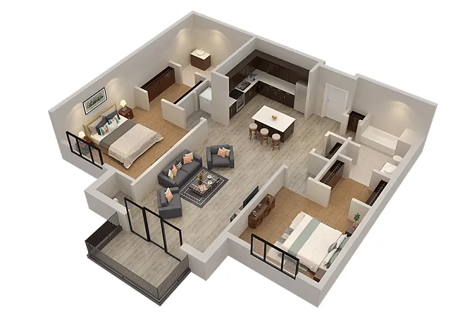 Floor plan Tide