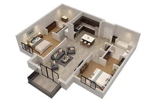 Floor plan Tide