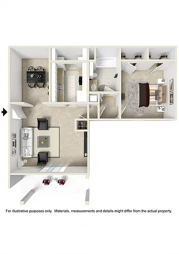 Floor plan The Madison