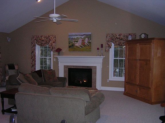 Cathedraled Family Room.