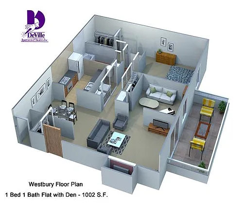 Floor plan Westbury