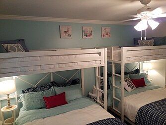 Lower level bunk room