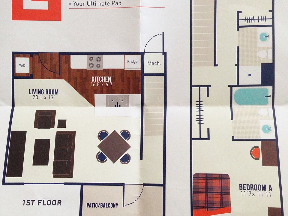 Floor Plan of the apartment