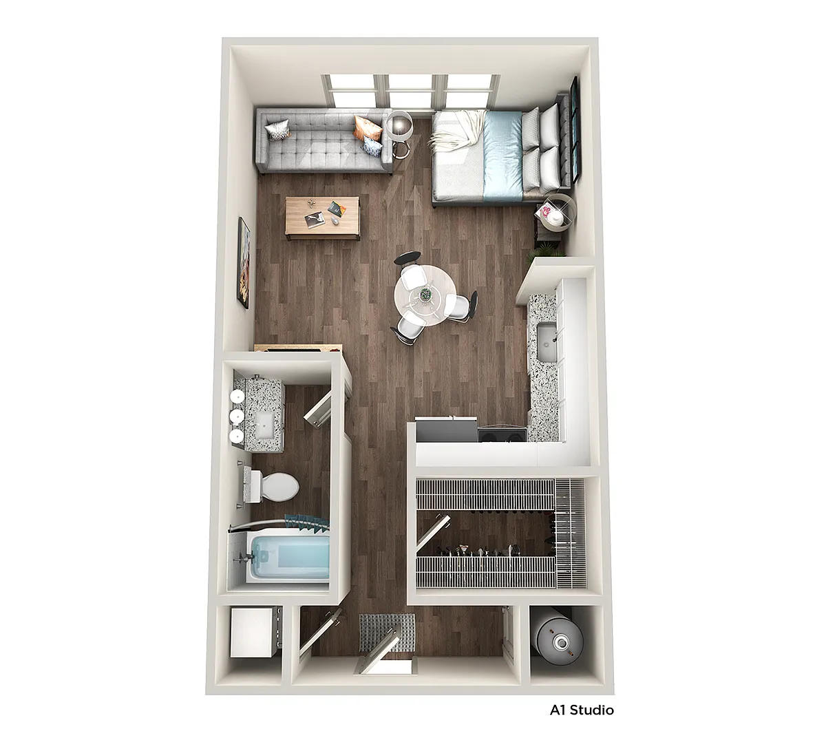 Floor plan A1S