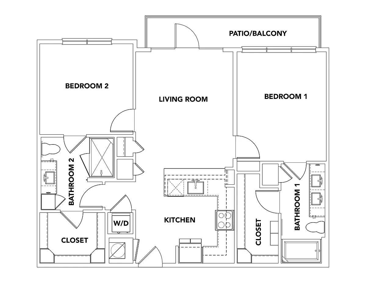 Floor plan B1(e)