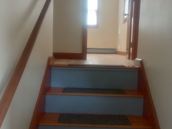 Stairs to second level