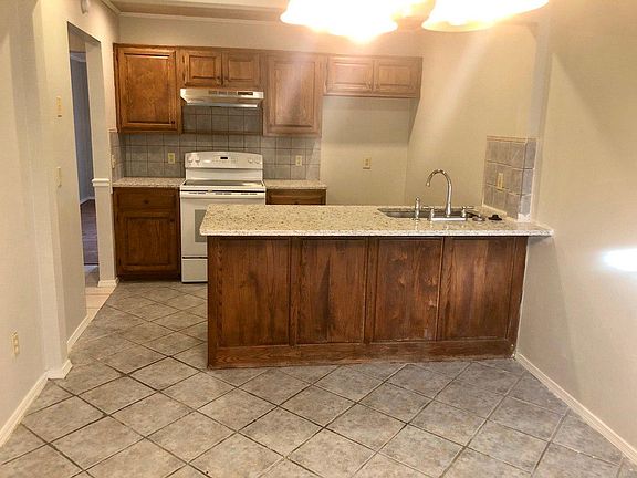 Kitchen and eating area