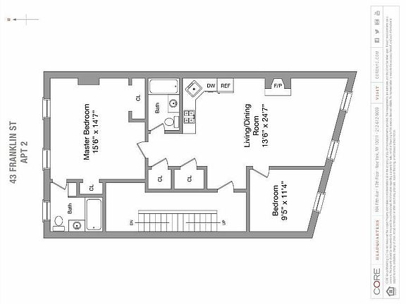 2nd image of 43 Franklin St #9