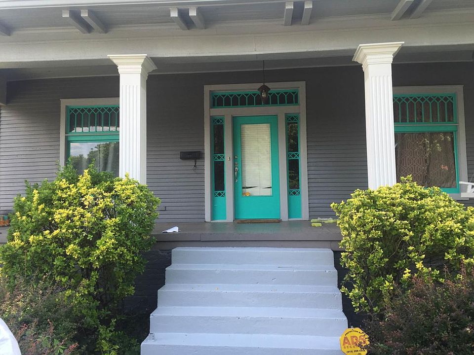 Inviting front porch
