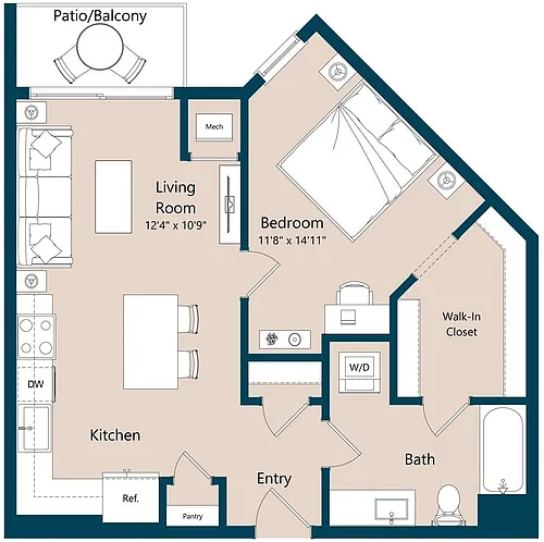 Floor plan A2