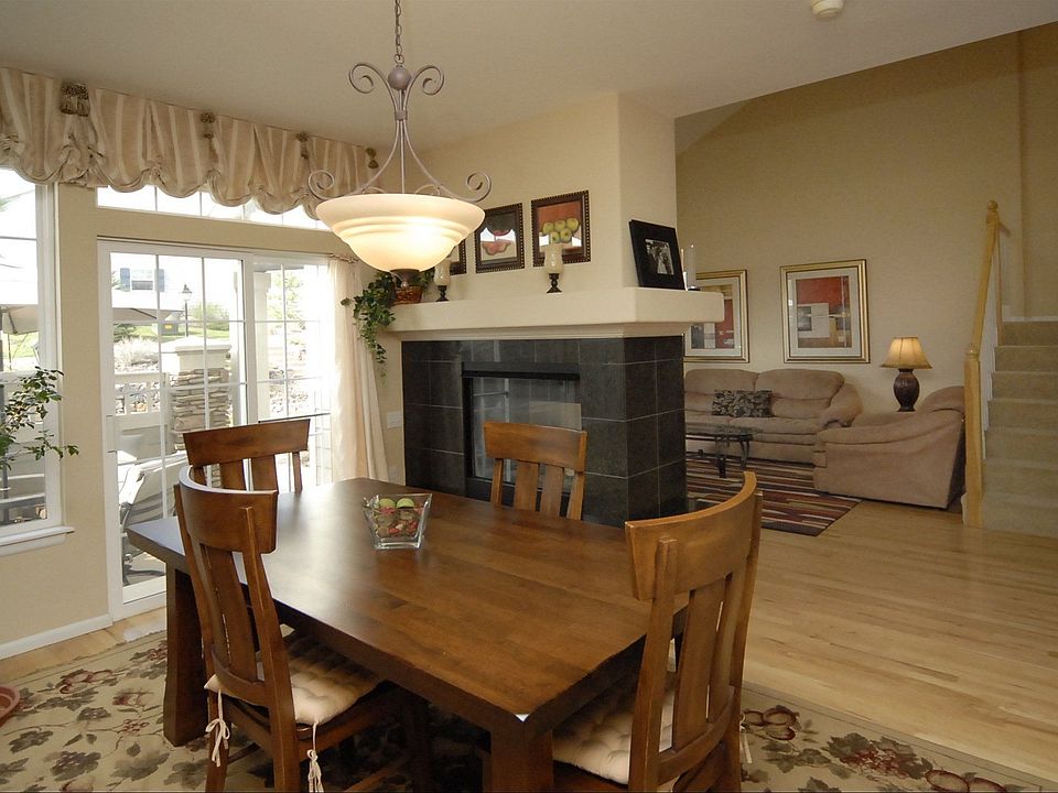 Double Sided Fireplace