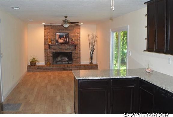 Kitchen open to family room