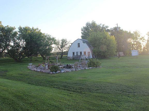 Back yard & Back of Garage
