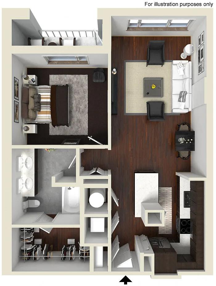 Floor plan A4B