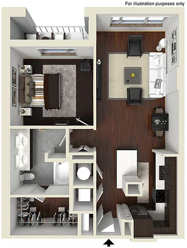 Floor plan A4B