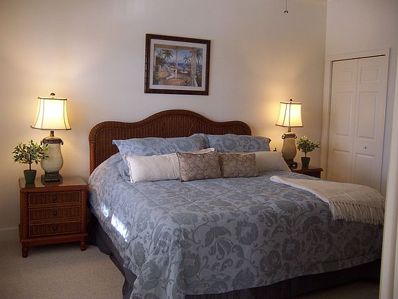 The relaxing Master Bedroom