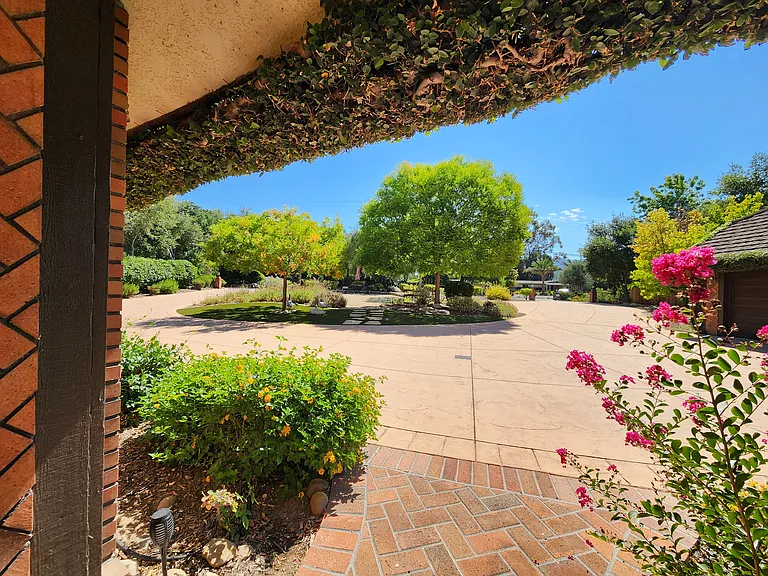 View from front porch