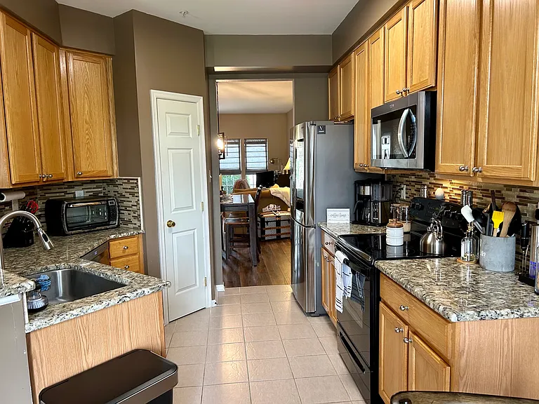 Kitchen with pantry and newer dishwasher