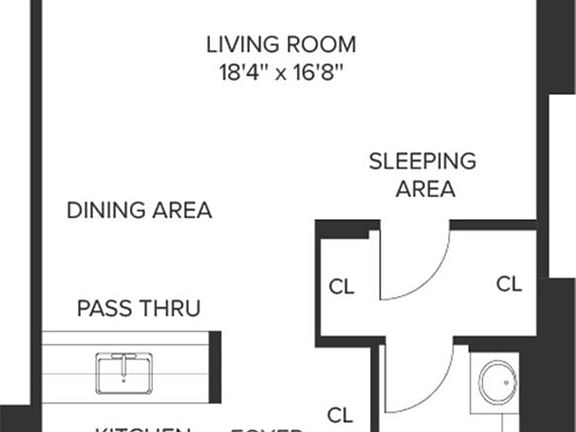 2nd image of 150 W 56th St APT 3606