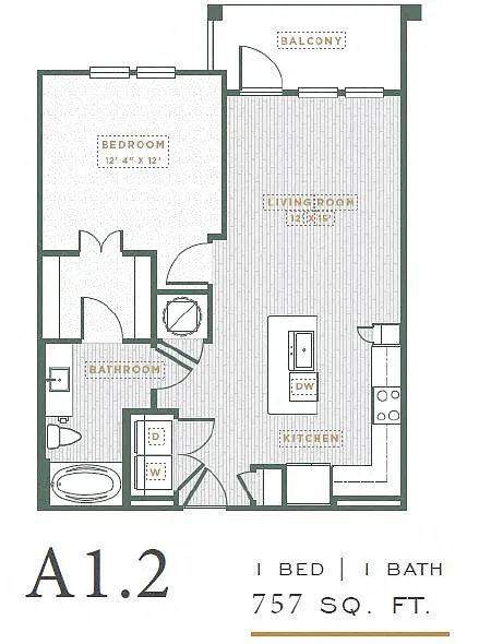 Floor plan A12