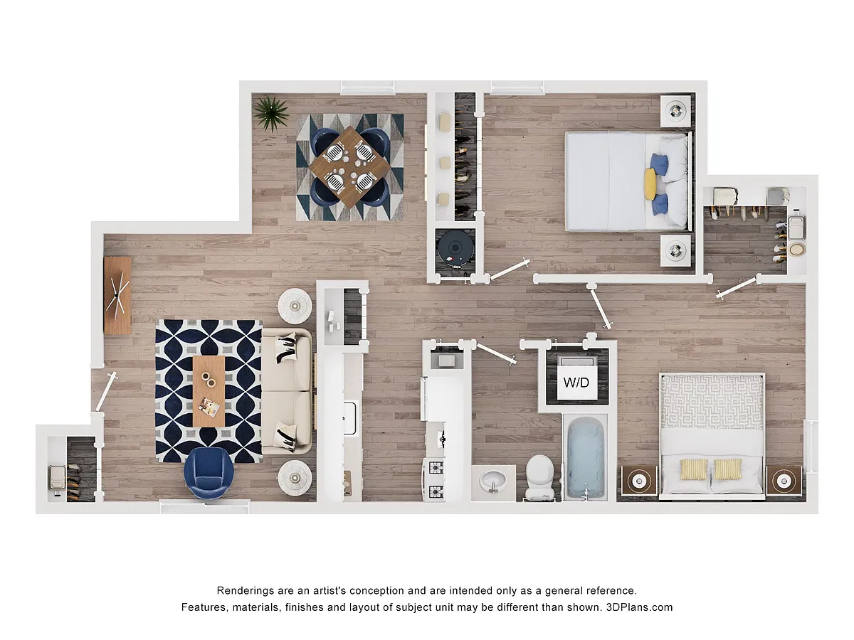 Floor plan Sullivan B1