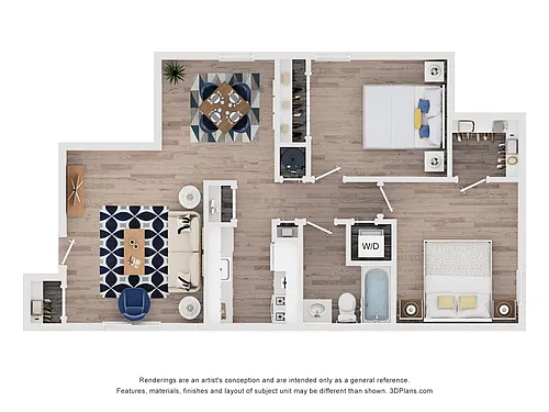 Floor plan Sullivan B1