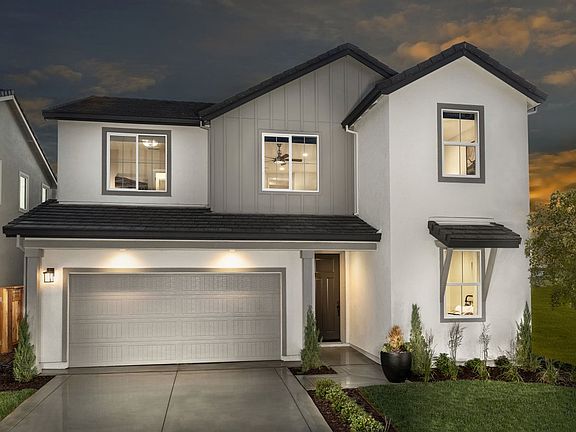 Evening Exterior of Residence 3B