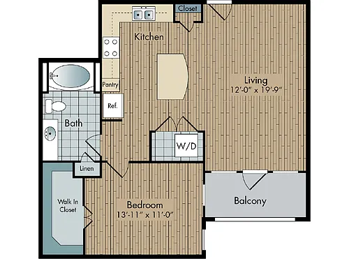 Floor plan B1