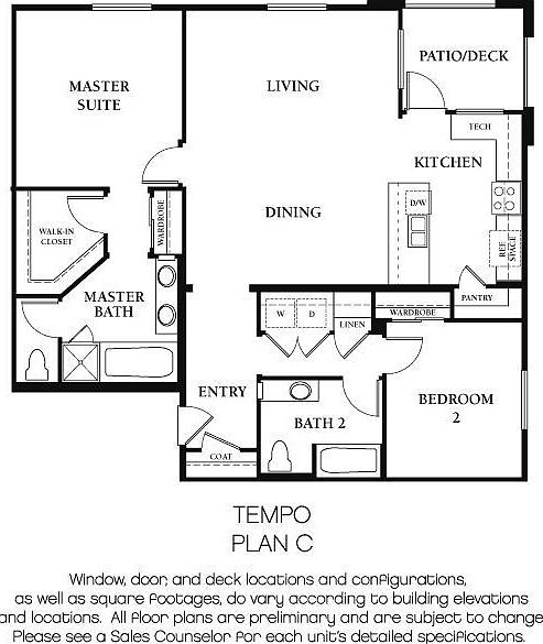 Tempo Plan C Floor Plan