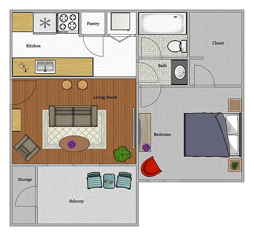 Floor plan A1