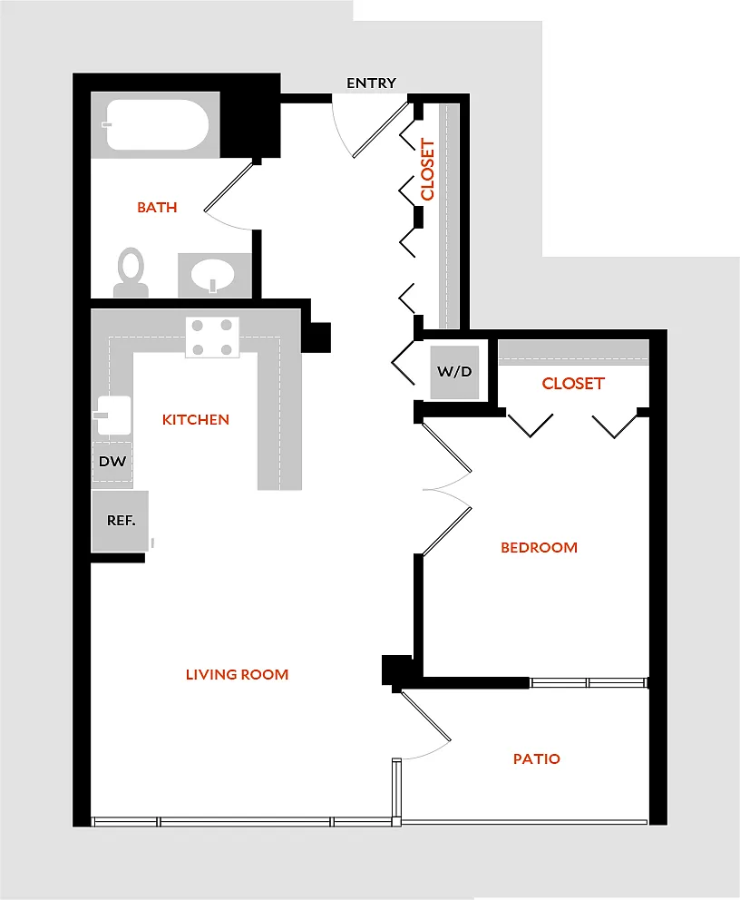 Floor plan Plan 1A