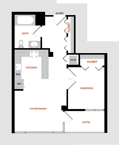 Floor plan Plan 1A