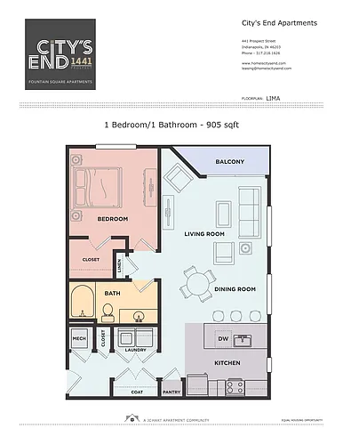 Floor plan Lima 1.1