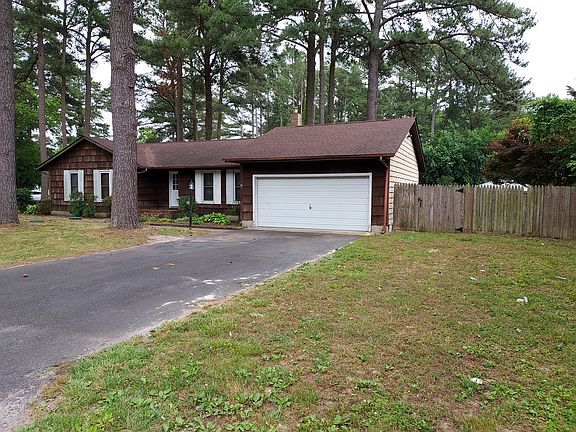 Front of house showing gate to back yard