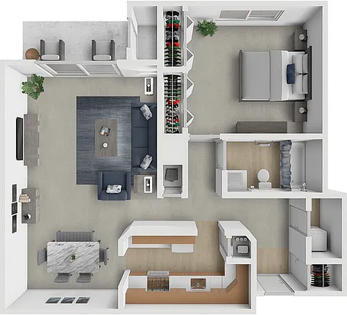 Floor plan Crosswinds
