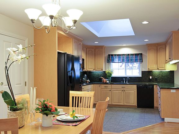 From kitchen to dining area