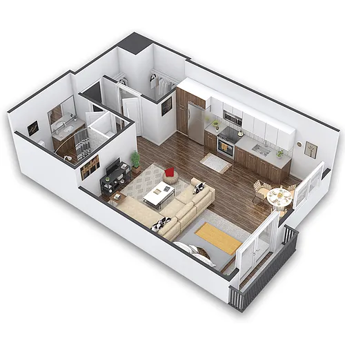 Floor plan Bartali