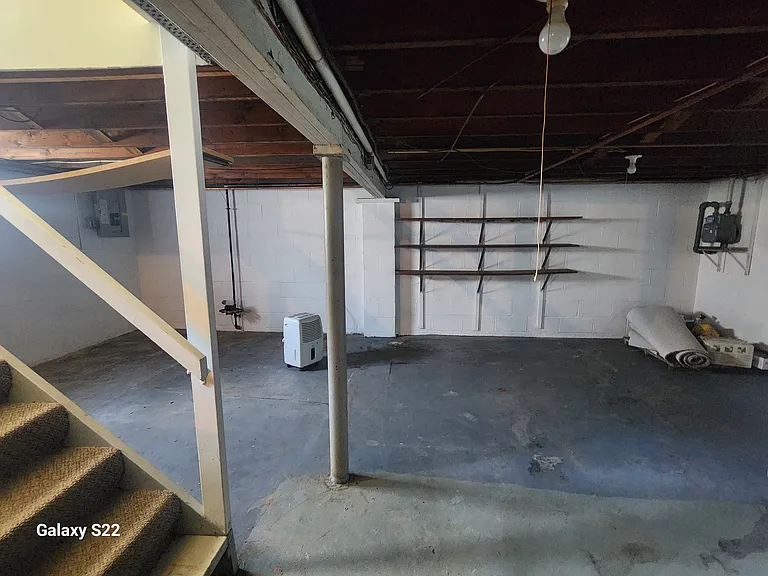 Basement area.