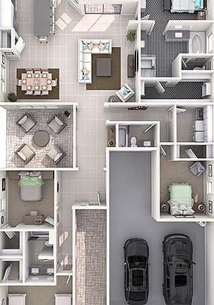 Sierra 3D Floor Plan