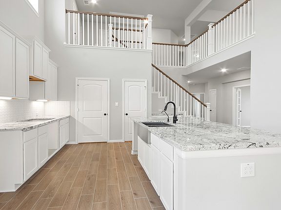 Chef-worthy gourmet kitchen with designer cabinets