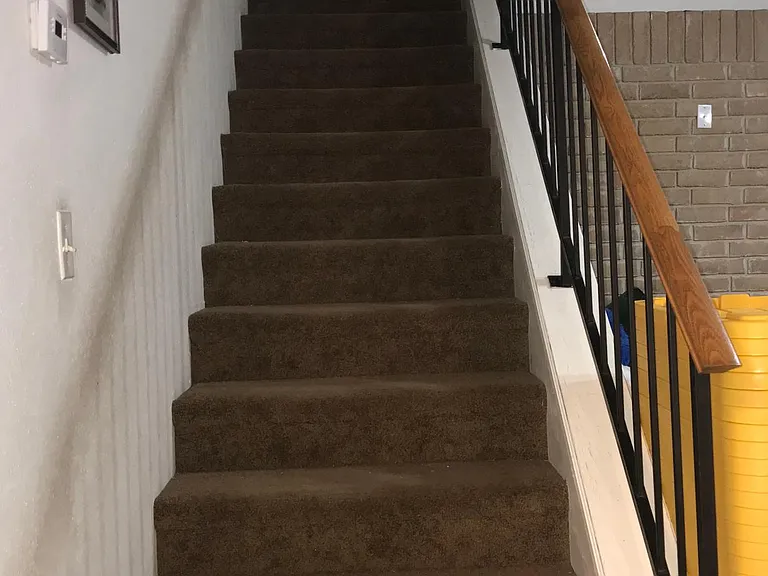 Carpeted Stairs