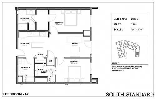Floor plan 2BA2