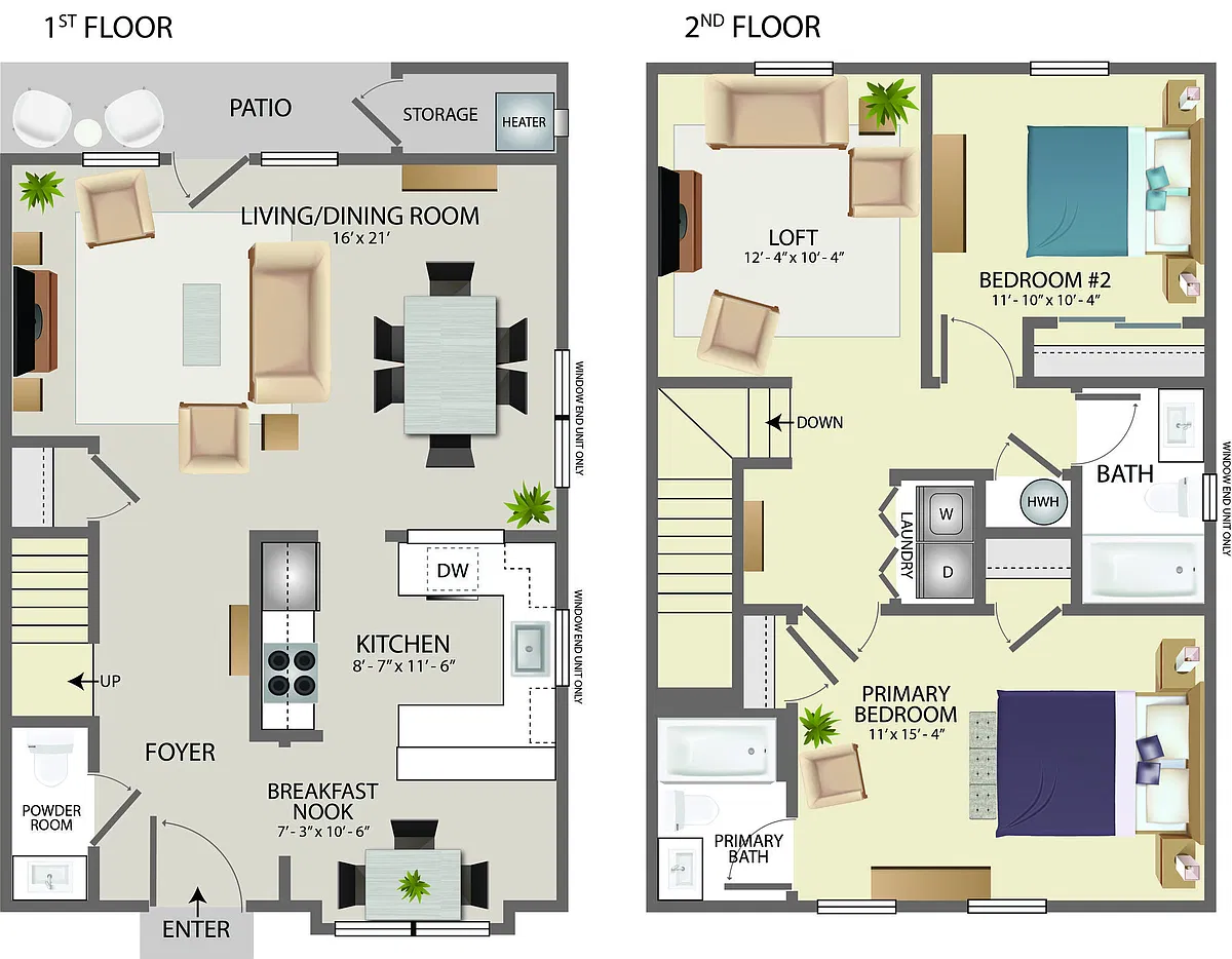 Floor plan The Summit II w/Loft