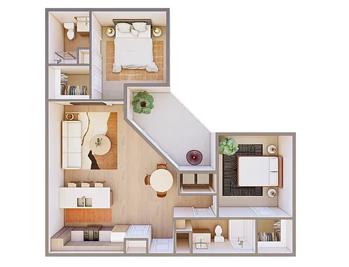 Floor plan B2